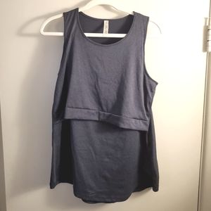Performance Nursing/Maternity Split-Back Tank